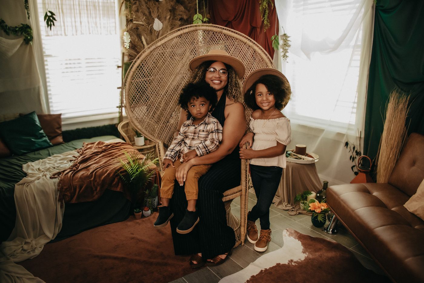 Destany LaShae with family